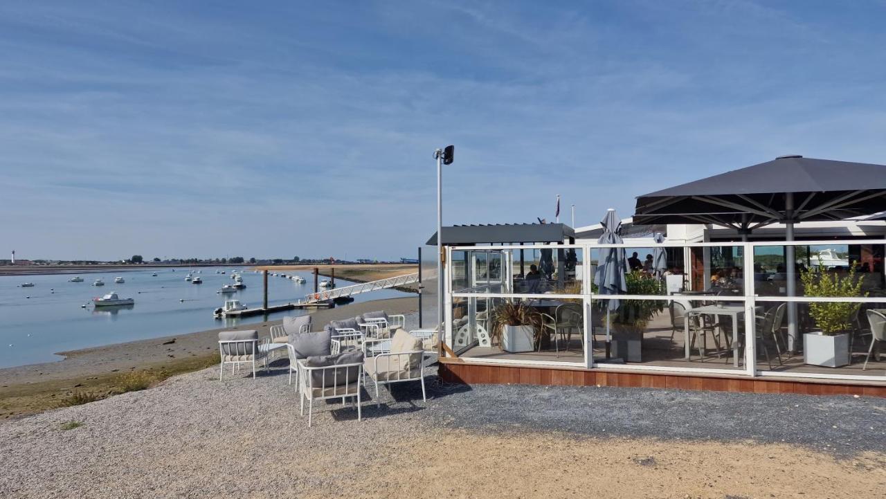 Cap Horn Ensoleille Face Port Apartment Courseulles-sur-Mer Luaran gambar