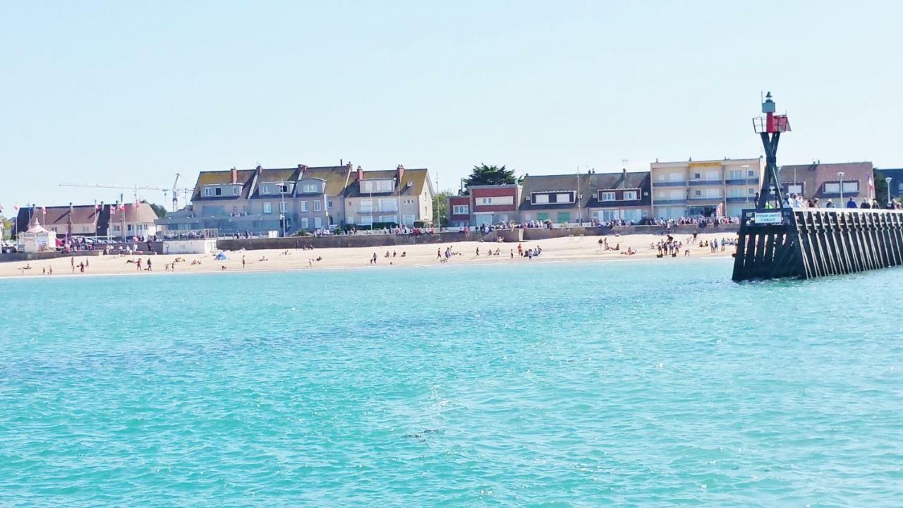Cap Horn Ensoleille Face Port Apartment Courseulles-sur-Mer Luaran gambar